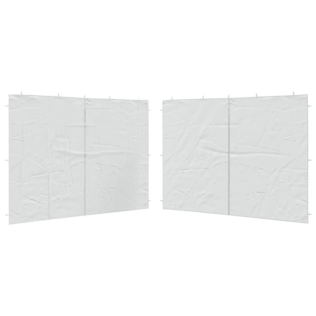VidaXL Tentwanden Wit 2 stuks met Ritssluiting - 32% Korting!