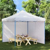 VidaXL Tentwanden Wit 2 stuks met Ritssluiting - 32% Korting!