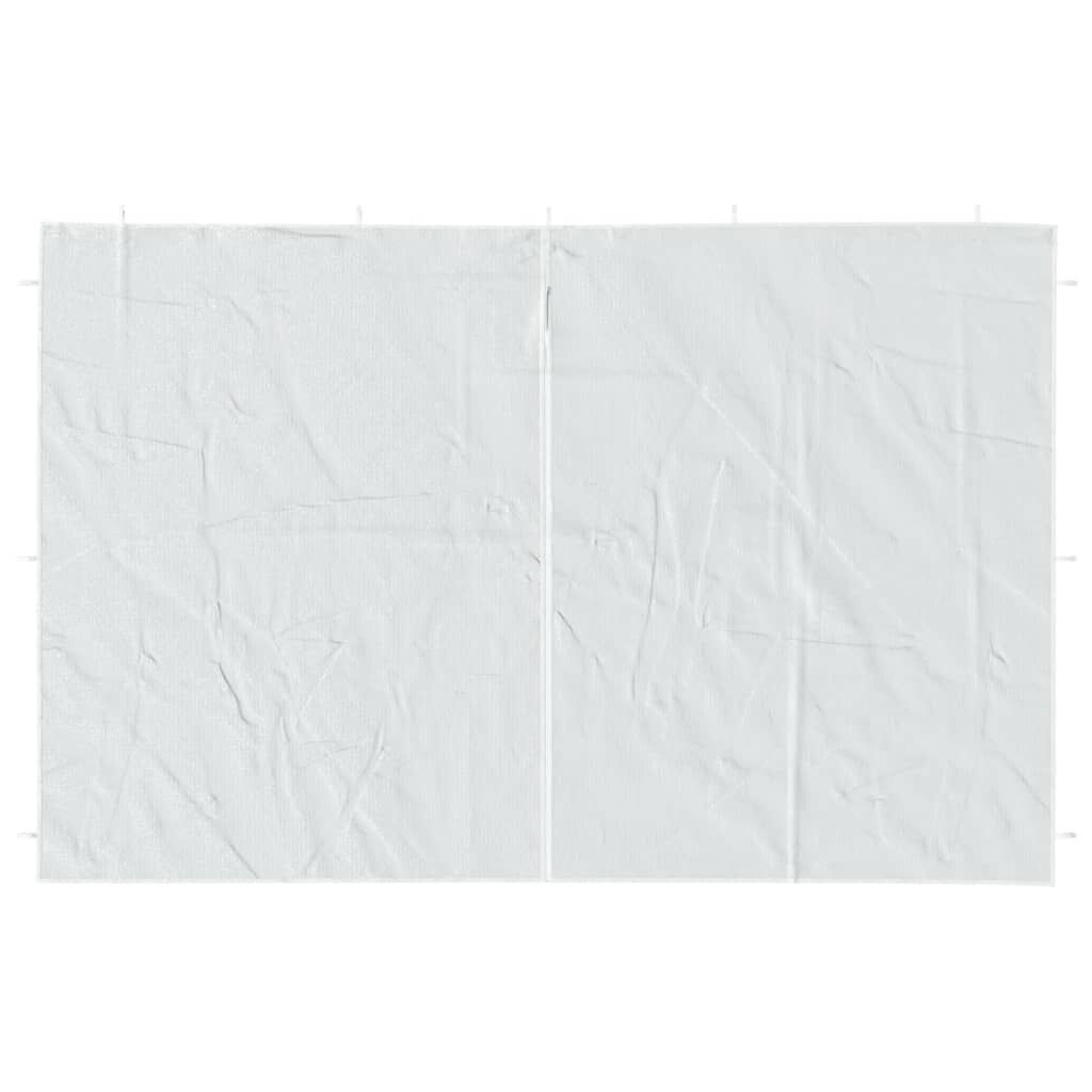 VidaXL Tentwanden Wit 2 stuks met Ritssluiting - 32% Korting!