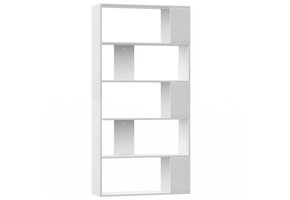 Boekenkast / Kamerscherm Wit - 80x24x159 cm - 34% Korting