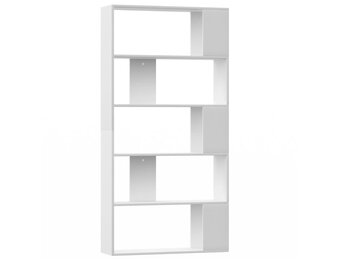 Boekenkast / Kamerscherm Wit - 80x24x159 cm - 34% Korting