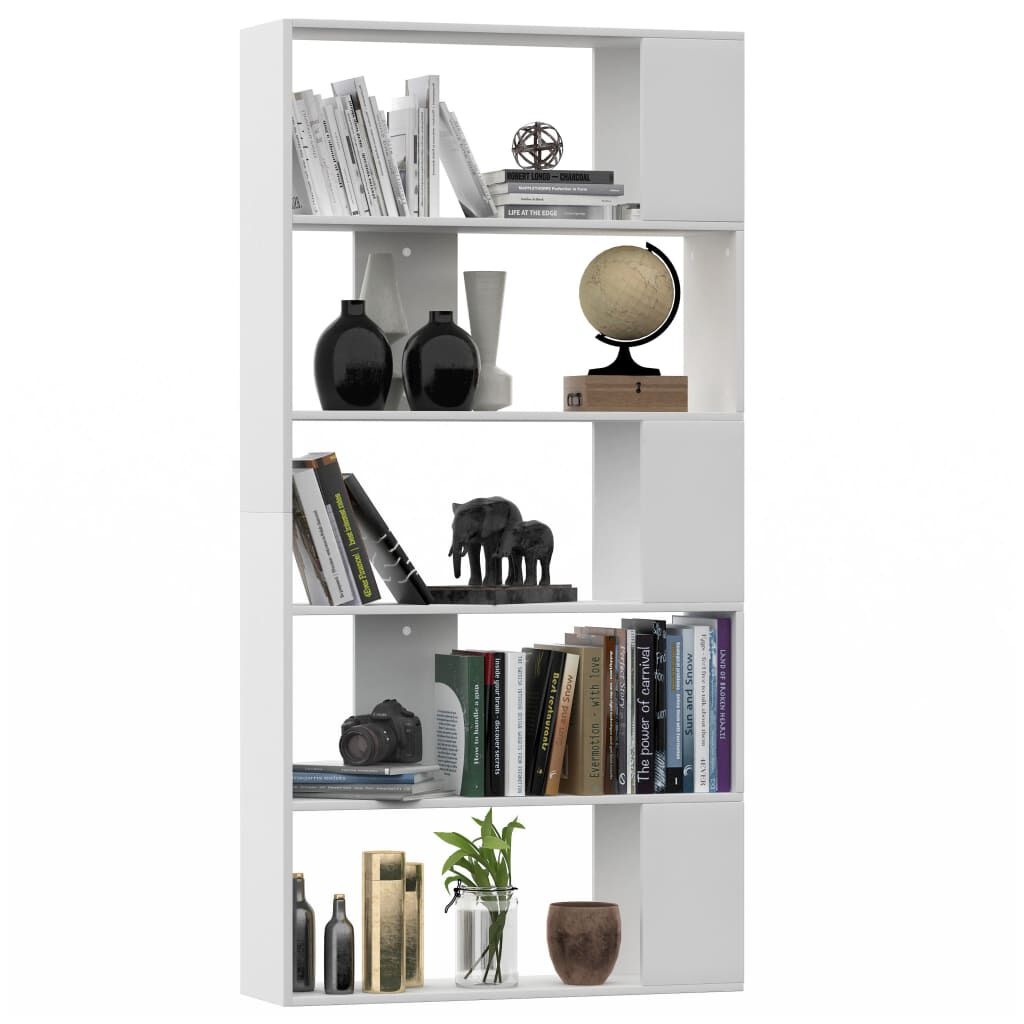 Boekenkast / Kamerscherm Wit - 80x24x159 cm - 34% Korting