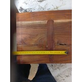 Rechthoekig Tafelblad 100x30 cm - Gerecycled Hout (58% Korting)