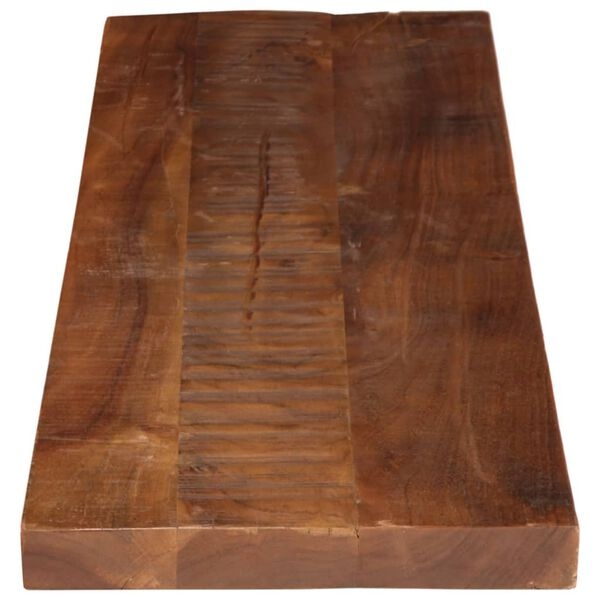 Rechthoekig Tafelblad 100x30 cm - Gerecycled Hout (58% Korting)