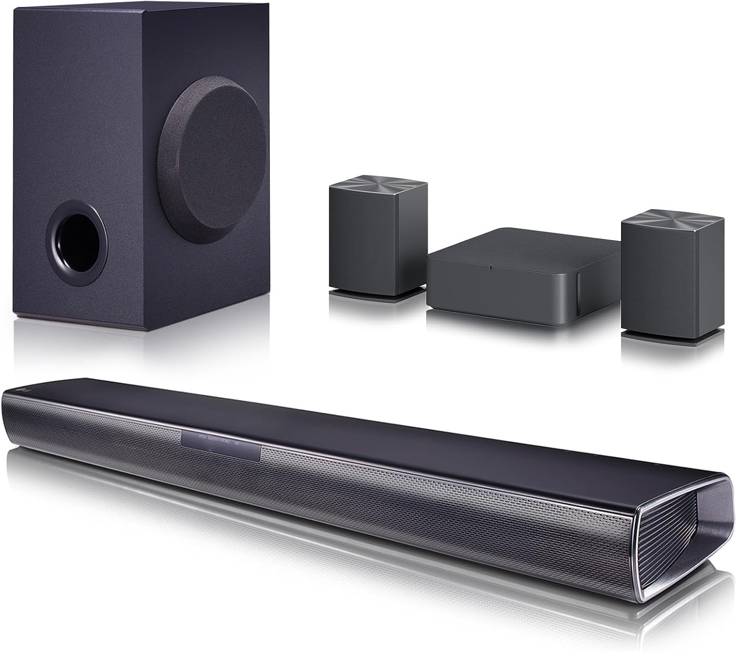 LG Soundbar 4.1 met Subwoofer & Achterluidsprekers - 60% Korting!