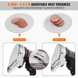 Elektrisch Kebabmes 80W met 2 Messen | 58% Korting