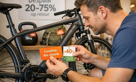 Retour sportartikelen kopen: fitness, fiets en buitensport voor minder