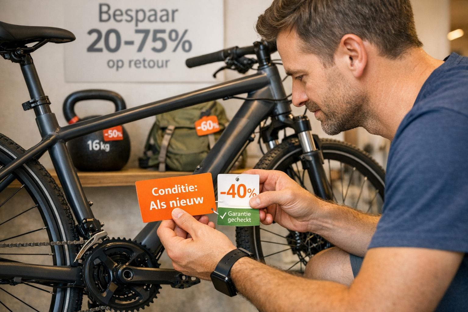 Retour sportartikelen kopen: fitness, fiets en buitensport voor minder
