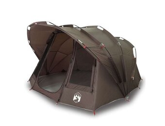 vidaXL Vistent 5-persoons waterdicht bruin