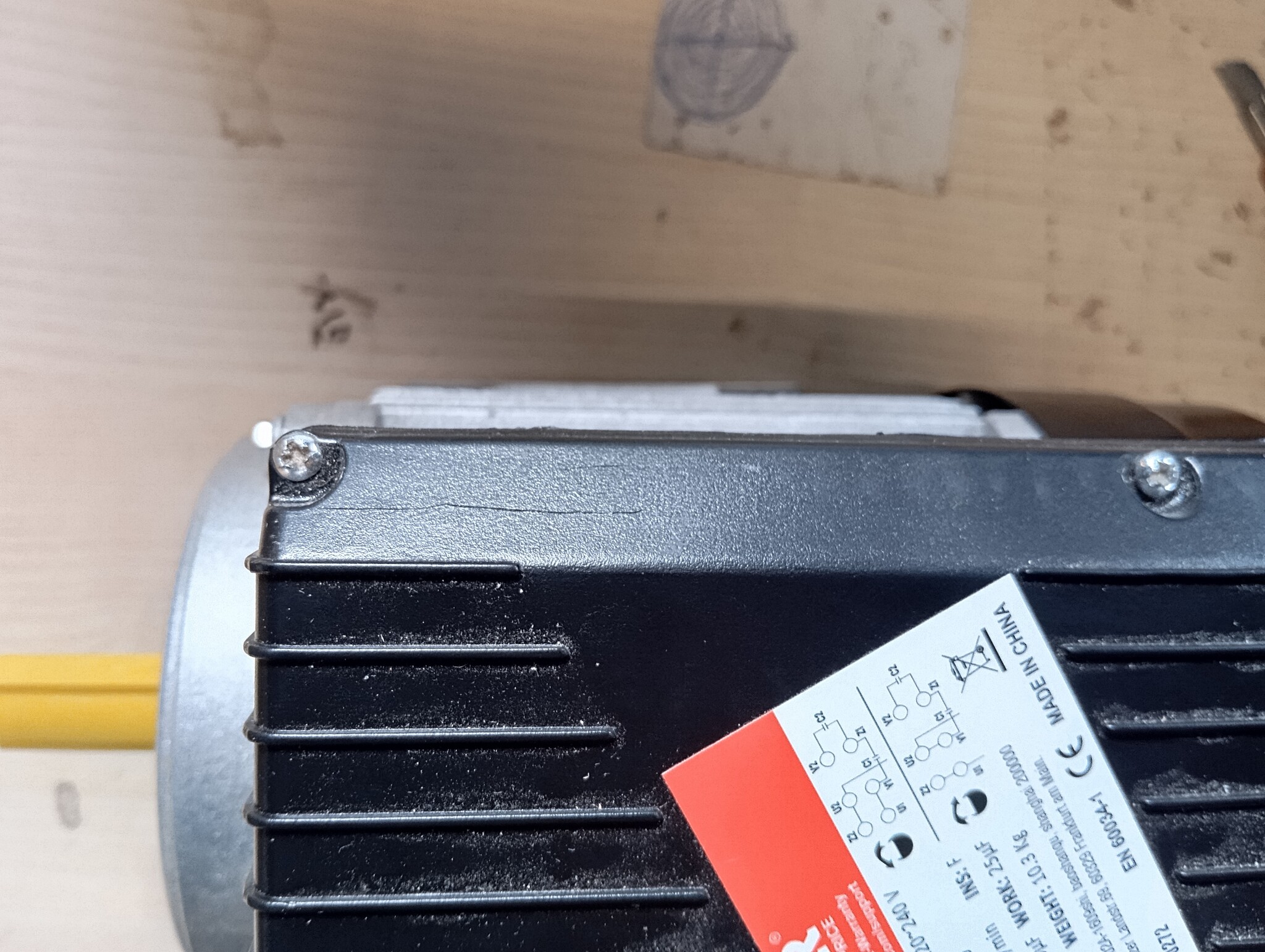 VEVOR Elektromotor 0,75 kW eenfasige luchtcompressormotor, 1400 tpm, AC 220-240 V, 5,45 A, frame 80, B3, 19 mm clavesas, CW/CCW-rotatie voor landbouwmachines en uitrusting