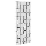 vidaXL Doucherolgordijn met cassette 100x240 cm stofbreedte 96 cm