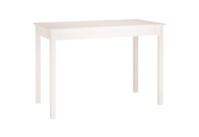 VidaXL Eettafel Grenenhout Wit - 41% Korting!