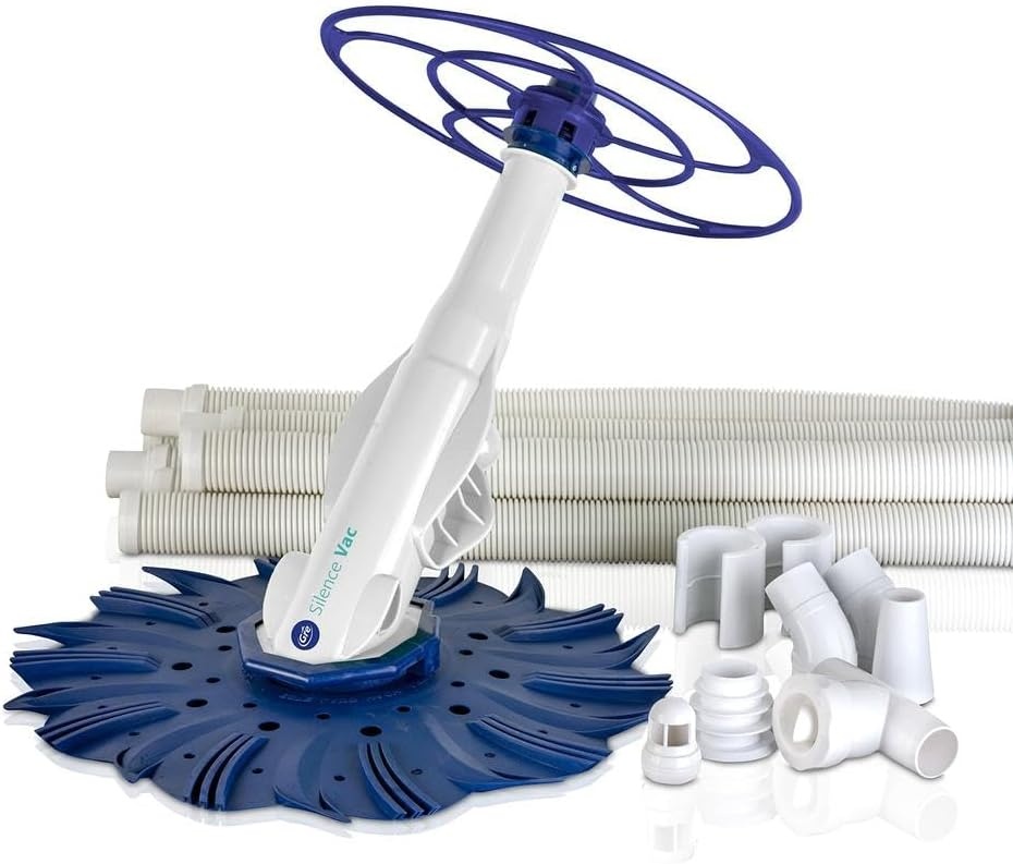 Gre 90399 Wiki Vac Automatische Zwembadreiniger, 0.1 PK, Blauw, 80 x 70 x 47 cm