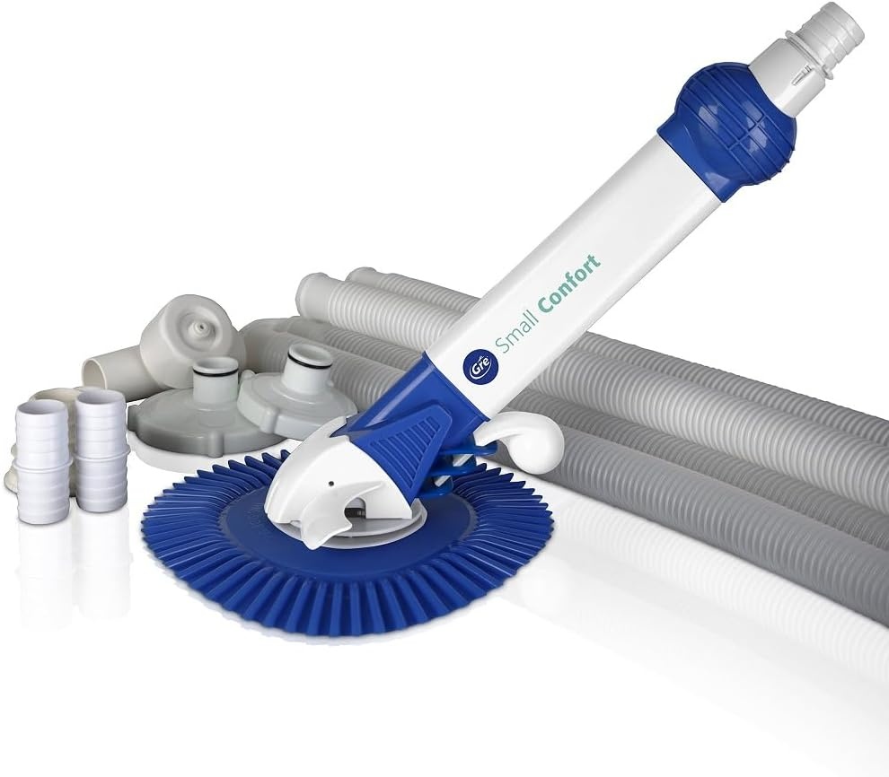 Gre 90399 Wiki Vac Automatische Zwembadreiniger, 0.1 PK, Blauw, 80 x 70 x 47 cm