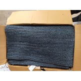 vidaXL Vloerkleed Natuurlijk en Zwart 300 x 300 cm Jute