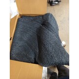 vidaXL Vloerkleed Natuurlijk en Zwart 300 x 300 cm Jute
