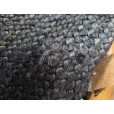 vidaXL Vloerkleed Natuurlijk en Zwart 300 x 300 cm Jute