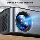 1500 ANSI / Google TV / Auto Focus: XIWBSY draagbare projector 38000 lumen, 360° draaibaar, wifi 6, Bluetooth 5.3, spraakbediening, ondersteuning 4K 1080P, videoprojectoren voor thuisbioscoop/outdoor