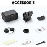 AOMEKIE Red Dot Vizier voor Airsoft, 11 Helderheidsstanden, voor 20 mm rail