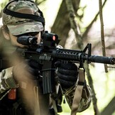AOMEKIE Red Dot Vizier voor Airsoft, 11 Helderheidsstanden, voor 20 mm rail