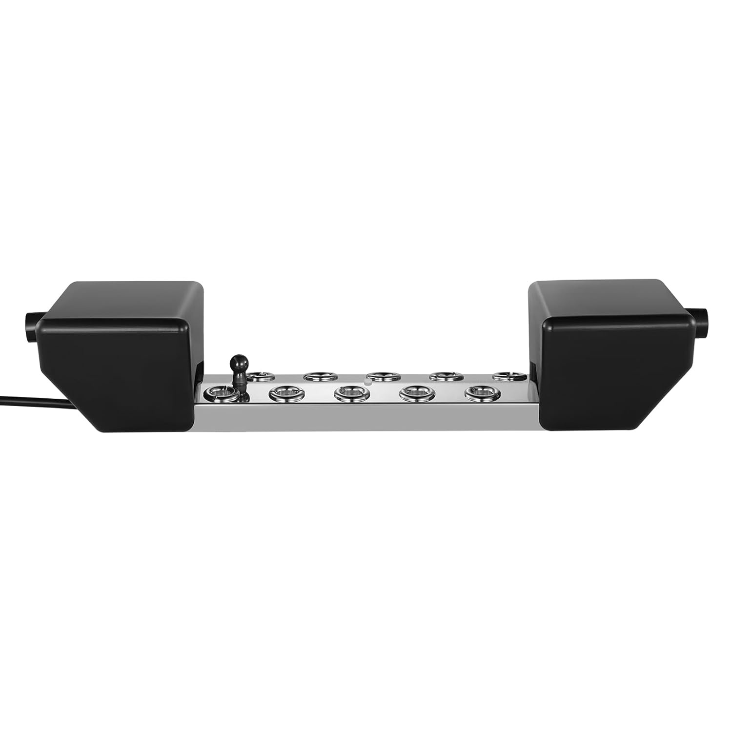 VEVOR 10 koppen ultrasone verstuiver, 7000 ml/h, IP67 waterdichte mistfabrikant met 280 W voeding, boei, reserveschijven, voor vijver, tuin, rotstuin, kas, Halloween-decoratie