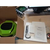 POOLPURE Zwembadrobot, 100 Min. Krachtige Reiniging, Dubbele Motor, IPX8 Waterdicht, Snoerloos met Batterij, Zwart/Blauw