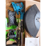 Accu-grastrimmer voor Makita-accu's met 5 soorten messen, borstelloze grastrimmer met onkruidborstel, 5-in-1 elektrische grastrimmer, 90 graden draaibare kop voor gazon en tuin