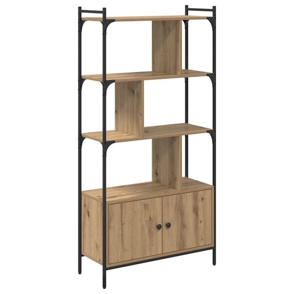 vidaXL Boekenkast Bewerkt hout