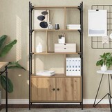vidaXL Boekenkast Bewerkt hout