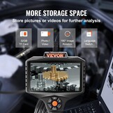 VEVOR Endoscoop Camera met Triple Lens, 5 inch IPS Scherm en 5 meter Kabel