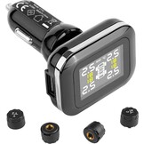 VEVOR TPMS Bandenspanningscontrolesysteem voor campers en aanhangers - 4 sensoren