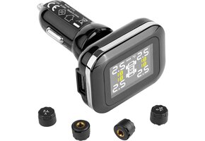 Bandenspanningscontrolesysteem TPMS Camper & Aanhanger (4 Sensoren) - 28% Korting