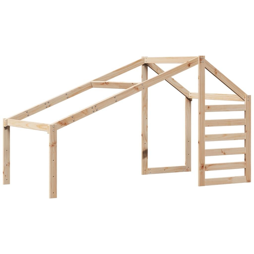 vidaXL Kinderbedhuisje 198x87x113 cm massief grenenhout