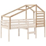 vidaXL Kinderbedhuisje 198x87x113 cm massief grenenhout
