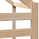 vidaXL Kinderbedhuisje 198x87x113 cm massief grenenhout