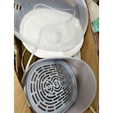 Chicco Sterilisator met droogfunctie, wit, 2 configuraties tot 6 flessen