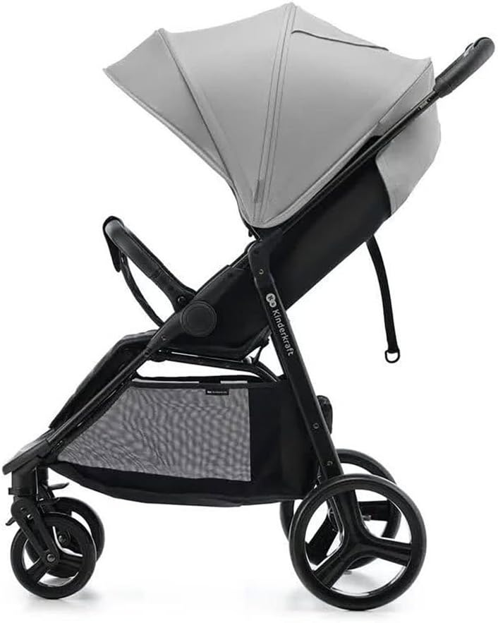 Kinderkraft RINE Buggy Grijs - Geschikt tot 22 kg - Inclusief bekerhouder