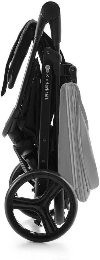 Kinderkraft RINE Buggy Grijs - Geschikt tot 22 kg - Inclusief bekerhouder