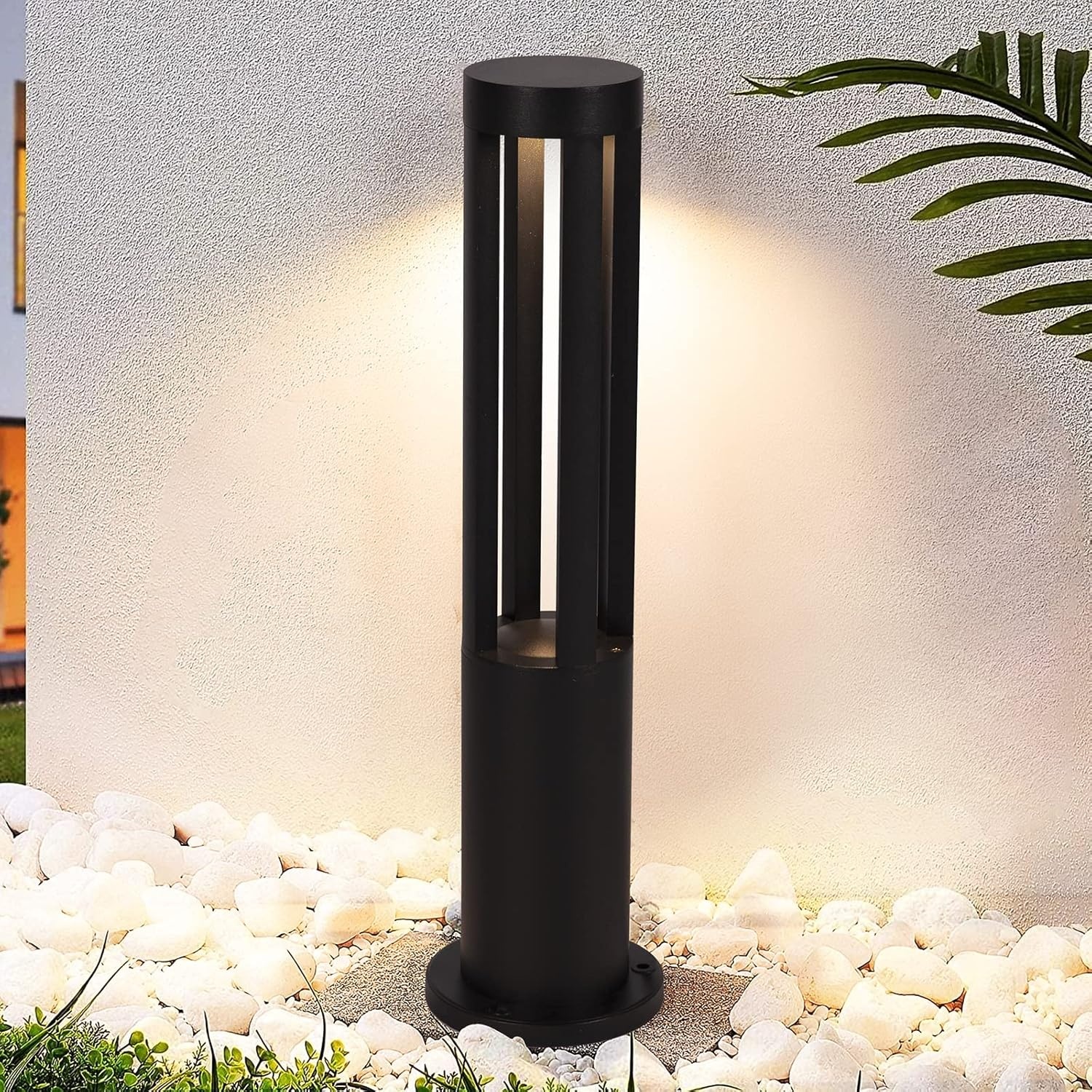 Kingwen 12W Borne Exterieur Tuin 1100lm 3000K Witte Warme Lamp IP65 Waterdichte Buitentuinlamp voor tuinen, wegen, weiden