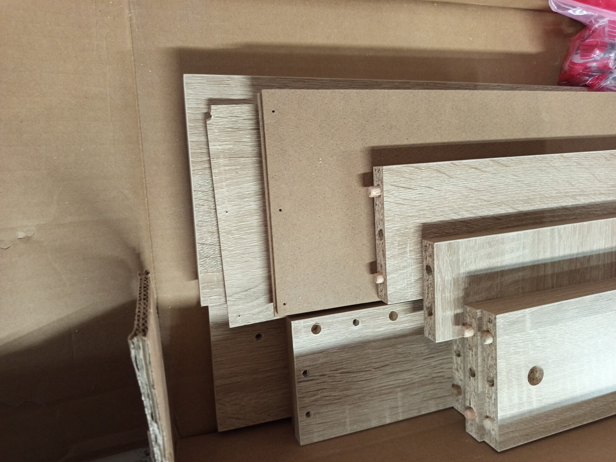 vidaXL Bedlades Set 2x, Lichtgrijs Fluweel & Hout - 82% Korting