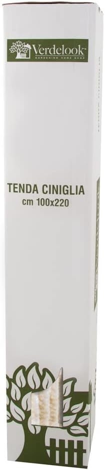 VERDELOOK Sole Curtain 100 x 220 cm, Beige, Fili: 24