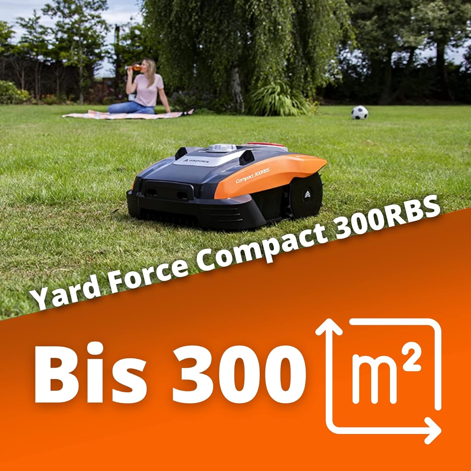 Robotmaaier Compact 300RBS (tot 300m²) met korting