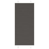 VidaXL Plissé rolgordijn Zwart 90x200 cm - 43% Korting