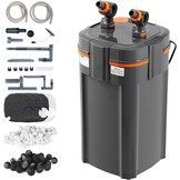 Aquarium filter 317 GPH, 12W, 4 filterlagen, UV-functie
