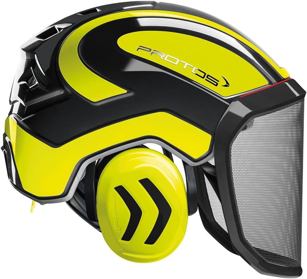 Bosbouwhelm met Gehoorbescherming & Vizier - 30% Korting