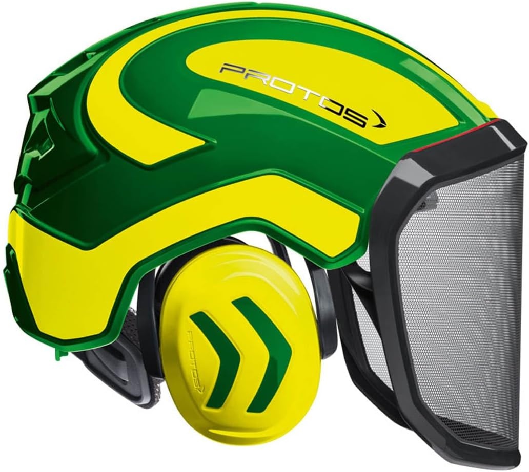 Bosbouwhelm met Gehoorbescherming & Vizier - 30% Korting