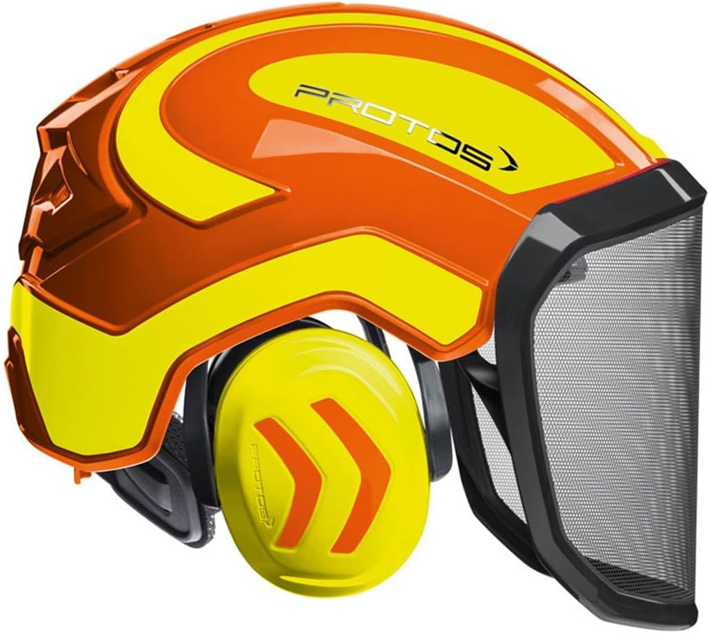 Bosbouwhelm met Gehoorbescherming & Vizier - 30% Korting
