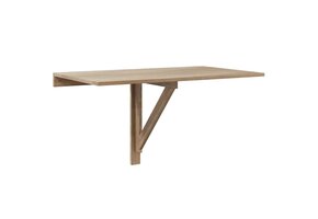 Inklapbare Wandtafel Eikenkleurig (100x60 cm) - 40% Korting