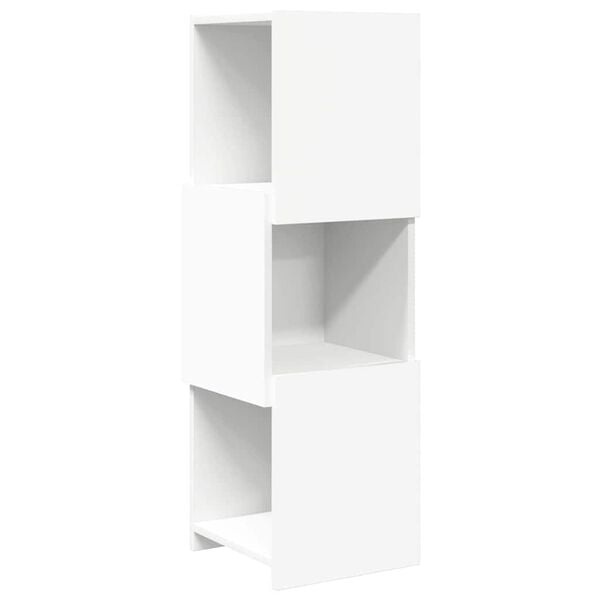 Hoekkast Wit Bewerkt Hout - 58% Korting!