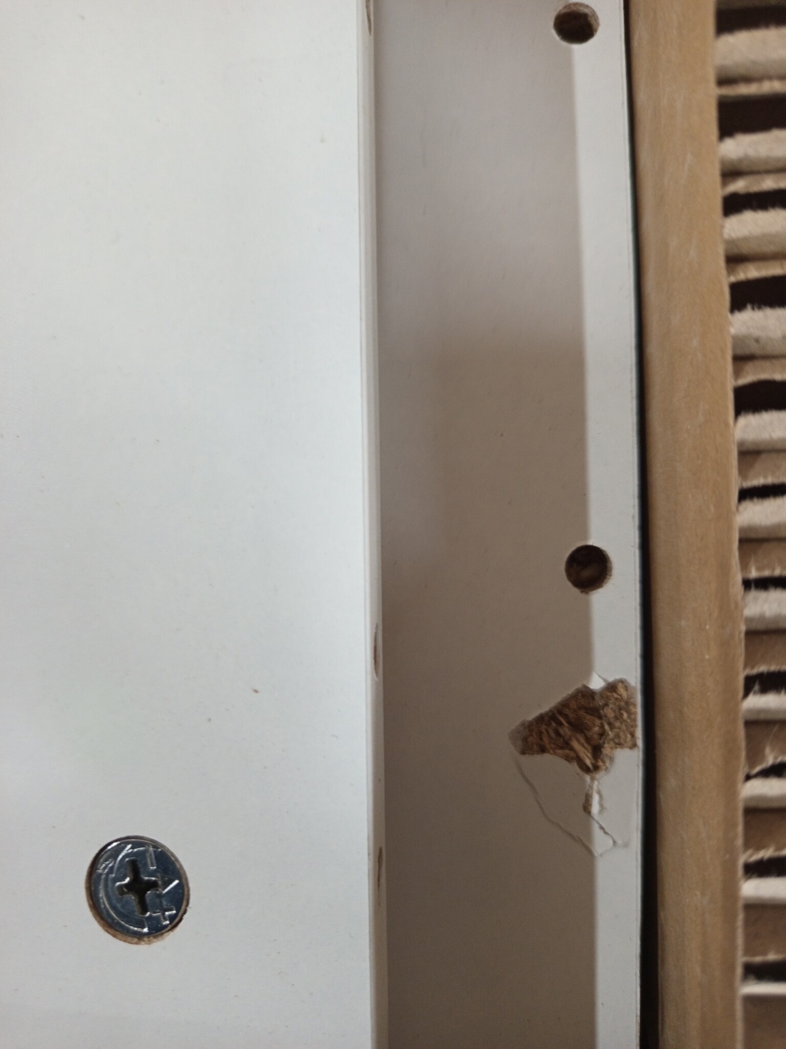 Hoekkast Wit Bewerkt Hout - 58% Korting!